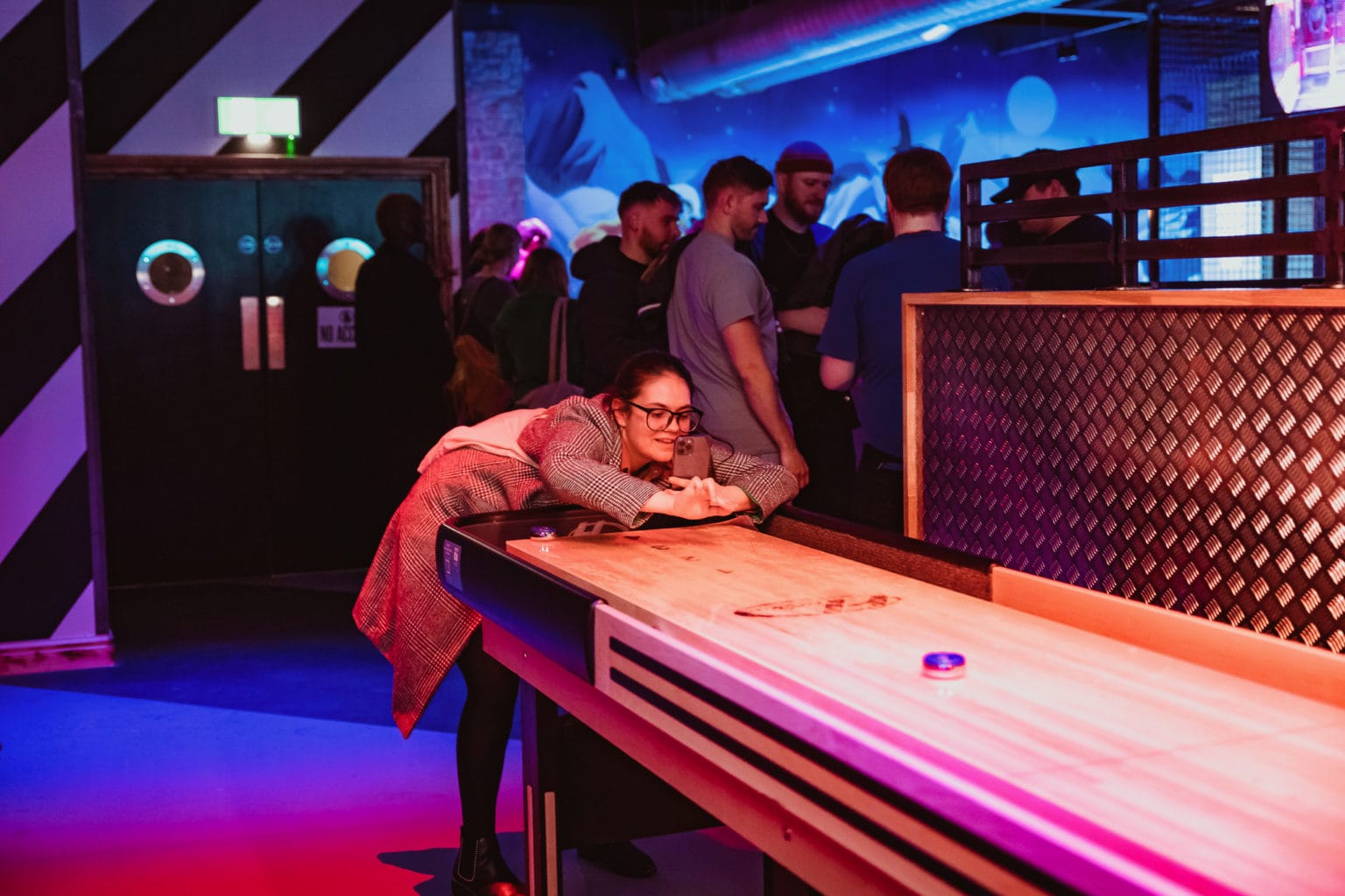 Tech Shuffle Roxy Roxy Ball Room St Mary Axe, London | Ball Games & Booze