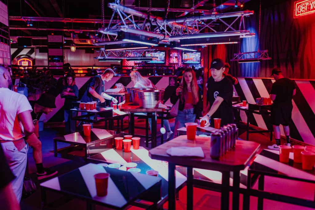 RBR - HUMBERSTONE GATE - LEICESTER - OPENING NIGHT - BEER PONG 12