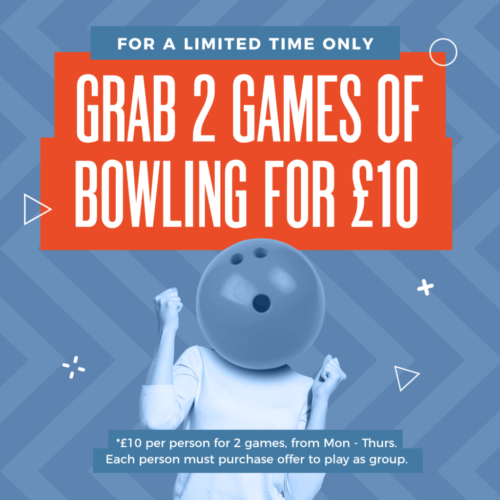 Grab 2 games of bowling for £10