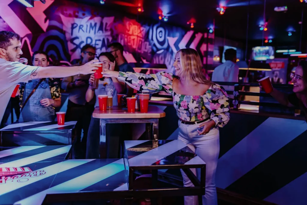 Liverpool school lane beer pong