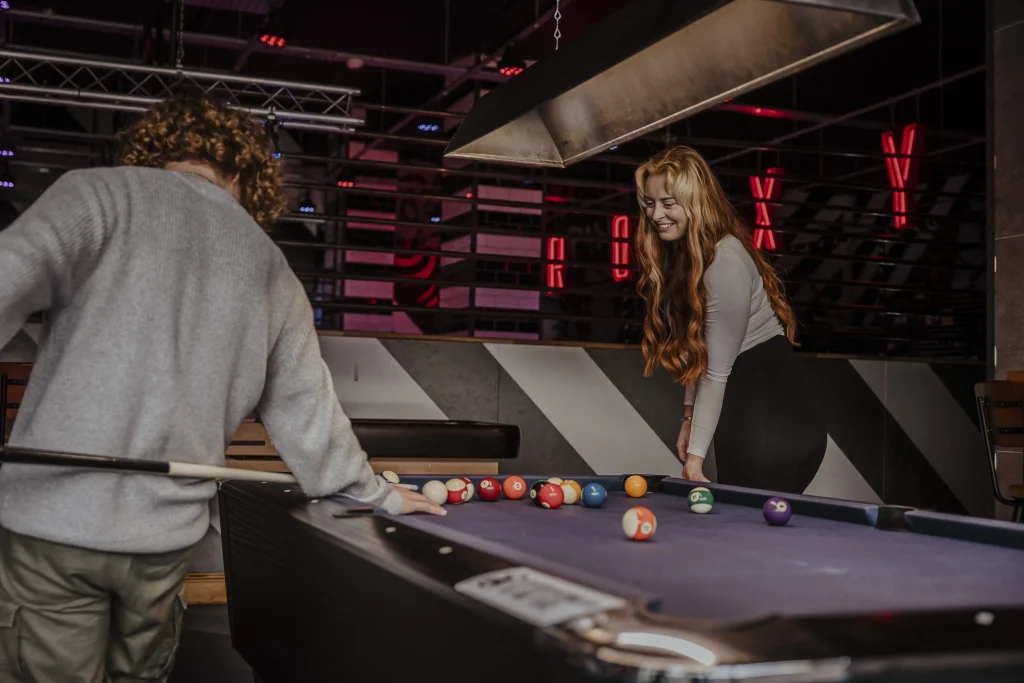 American pool at Sheffield Charter Square