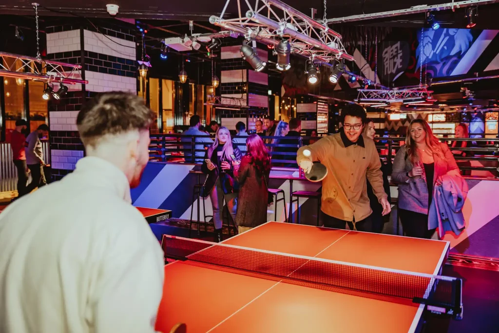 Roxy birmingham victoria square ping pong table