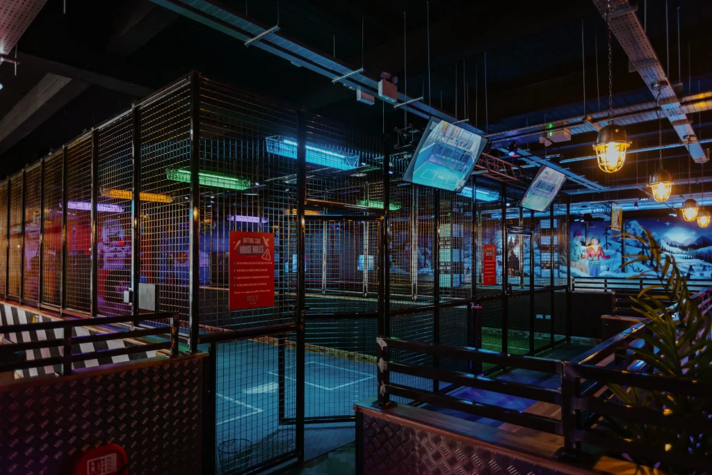 Roxy Leicester Humberstone Gate batting cage
