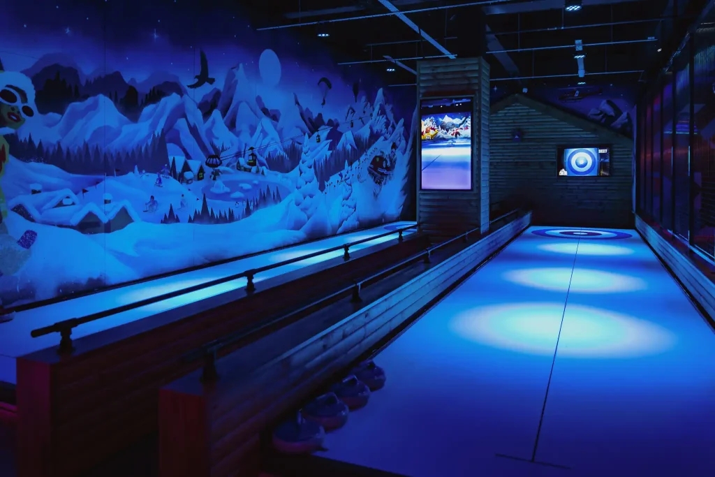 roxy cardiff the friary ice free curling