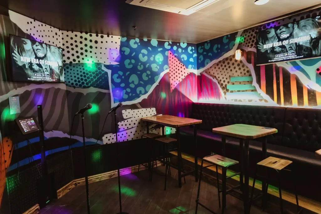 roxy cardiff the friary karaoke room 1