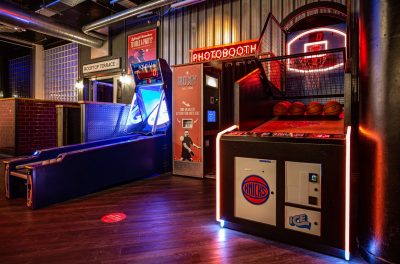 Arcade games at Roxy Ball Room Hanover Street Liverpool