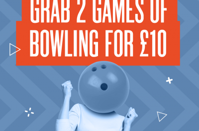 Grab 2 games of bowling for £10